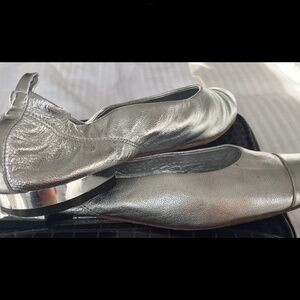 2025 Versus by VERSACE silver ballet city flats 38